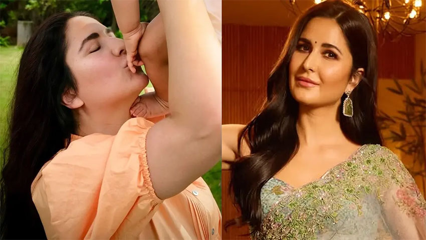 পুত্রের সঙ্গে ক্যাটরিনার আদুরে মুহূর্ত, মুগ্ধ নেটদুনিয়া